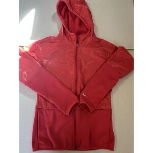 Nike Therma Fit Women's Coral Color Full Zip Jacket‎ Small
